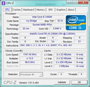 Systeminfo CPUZ CPU