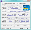 System info CPUZ CPU